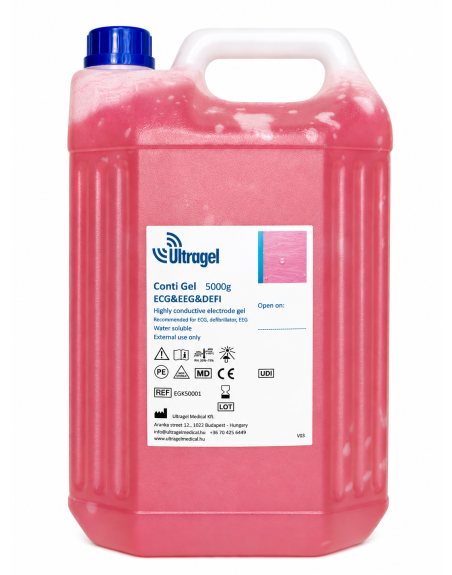 Gel ContiGel EKG/TENS 5 kg – canistră | Ultragel Medical