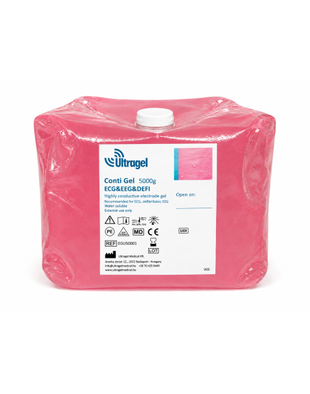 Gel ContiGel EKG/TENS 5 kg – Qubi | Ultragel Medical