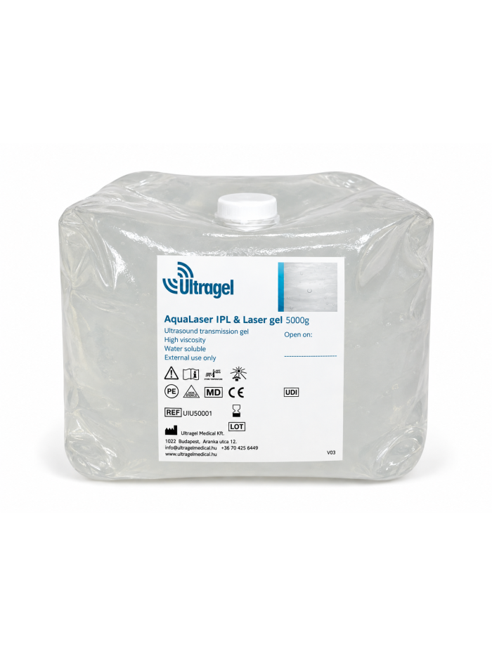 Gel AquaLaser IPL și laser 5 kg – Qubi | Ultragel Medical