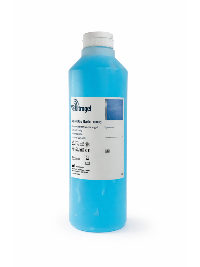 Gel ecografic AquaUltra BASIC 1.000 g | Ultragel Medical