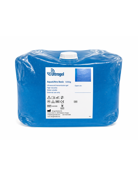 Gel ecografic AquaUltra BASIC 5 kg – Qubi | Ultragel Medical
