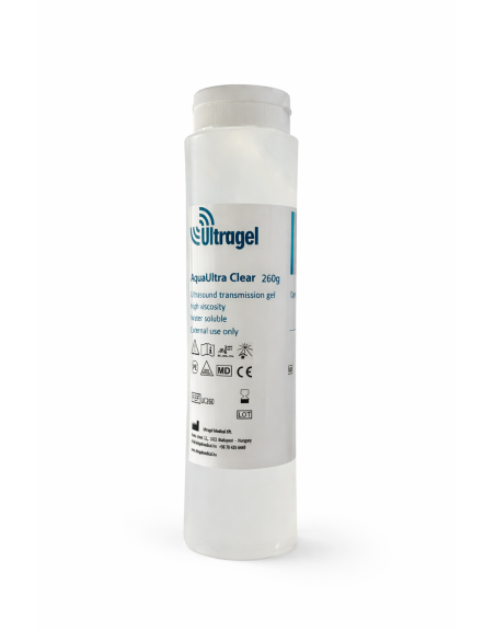 Gel ecografic AquaUltra CLEAR 260 g | Ultragel Medical