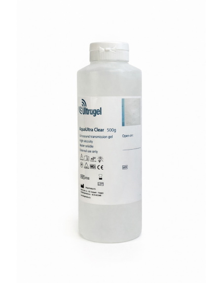 Gel ecografic AquaUltra CLEAR 500 g | Ultragel Medical