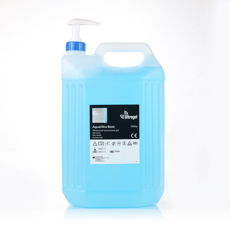 Gel ecografic AquaUltra BASIC 5 kg – canistră | Ultragel Medical